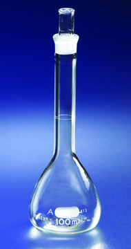 Pyrex&#174; volumetric flask, class A with Pyrex&#174; ST stopper capacity 5,000&#160;mL