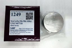 Ni-Cr-Fe-Nb-Mo Alloy UNS N07718 NIST® SRM® 1249 (disk form)