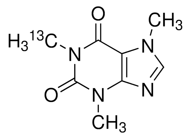 Caffeine-(1-methyl-13C) endotoxin tested, &#8805;99 atom % 13C, &#8805;99% (CP)