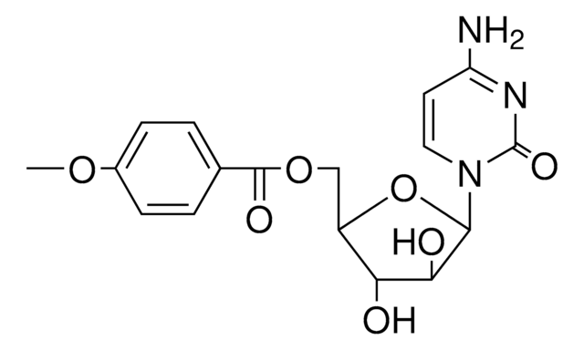 ((2R,3S,4S,5R)-5-(4-Amino-2-oxopyrimidin-1(2H)-yl)-3,4-dihydroxytetrahydrofuran-2-yl)methyl 4-methoxybenzoate AldrichCPR