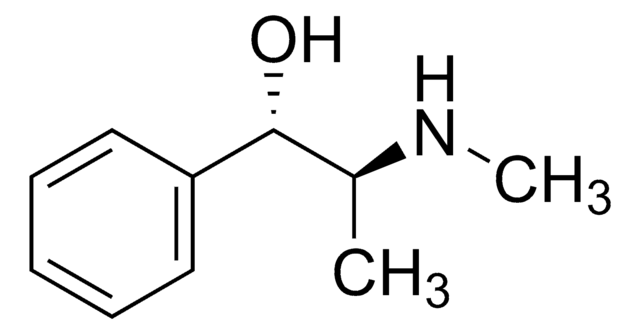 S,S(+)-伪麻黄碱标准液 溶液 1.0&#160;mg/mL in methanol, ampule of 1&#160;mL, certified reference material, Cerilliant&#174;