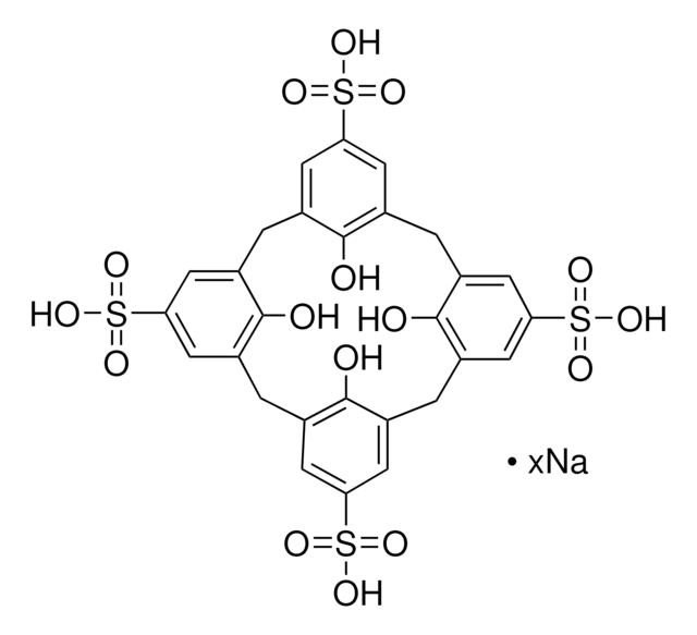 4-磺酰杯[4]芳烃 钠盐 &#8805;95.0% (HPLC)