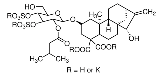 羧基苍术苷 钾盐 &#8805;98% (HPLC), from Xanthium sibiricum, solid