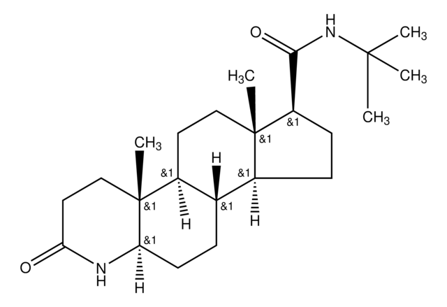 3-Oxo-4-aza-5&#945;-androstane-17&#946;-(N-t-butylcarboxamide) &#8805;90%, powder