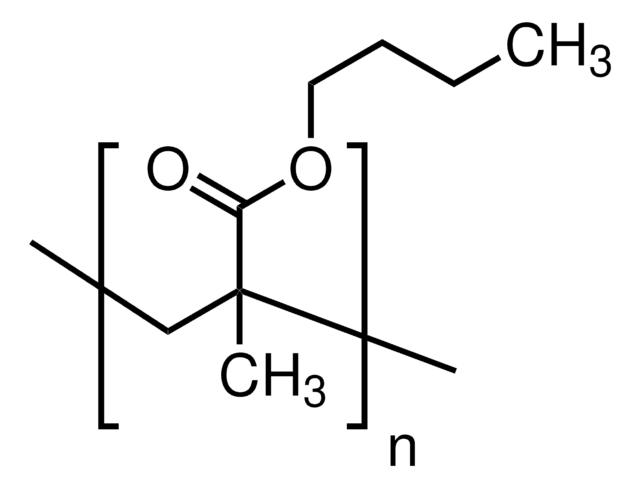 聚(甲基丙烯酸丁酯) inherent viscosity 0.470-0.560&#160;dL/g&#160;