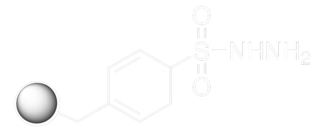 4-甲苯磺酰肼&#65292;聚合物键合型 100-200&#160;mesh, extent of labeling: 2.0-3.0&#160;mmol/g loading, 1&#160;% cross-linked with divinylbenzene