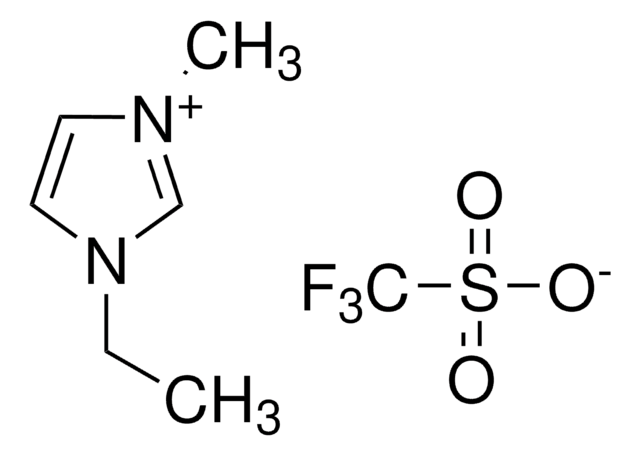 1-乙基-3-甲基咪唑三氟甲磺酸盐 for electrochemistry, &#8805;98.0% (T)