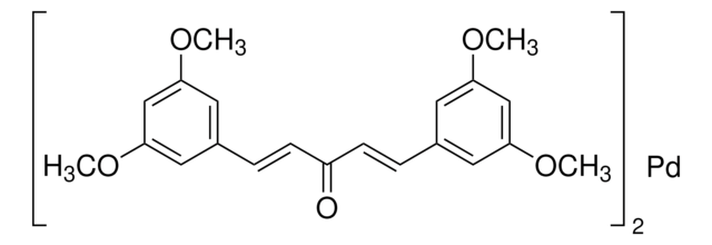 Bis(3,5,3&#8242;,5&#8242;-dimethoxydibenzylideneacetone)palladium(0) 96%