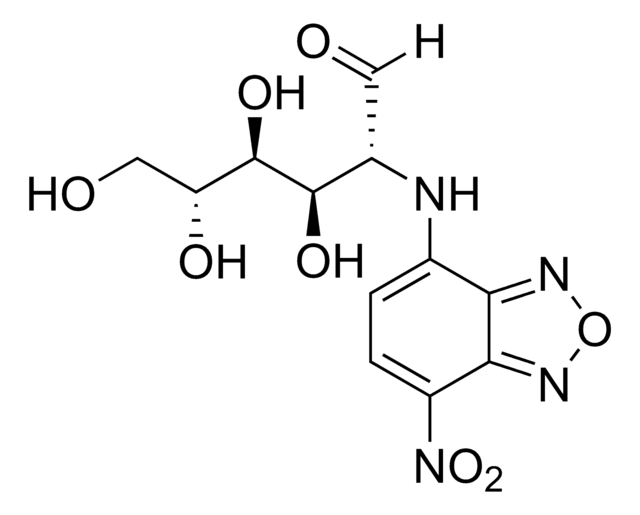 2-脱氧-2-[（7-硝基-2,1,3-苯并恶二唑-4-基）氨基]-D-葡萄糖 &#8805;97% (HPLC)