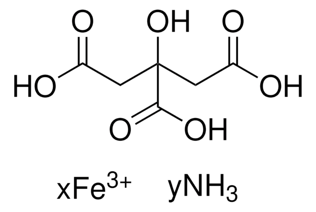 Ammonium iron(III) citrate CP, green