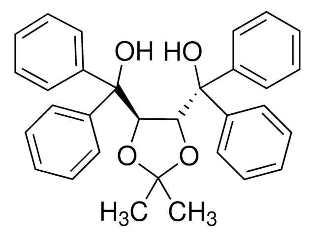 (4R,5R)-2,2-Dimethyl-&#945;,&#945;,&#945;&#8242;,&#945;&#8242;-tetraphenyldioxolane-4,5-dimethanol 97%