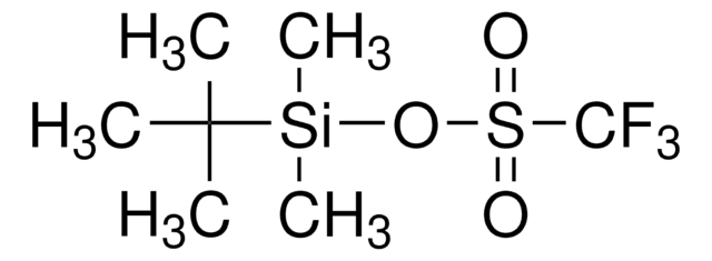 叔丁基二甲基硅基三氟甲磺酸酯 reagent grade, 98%