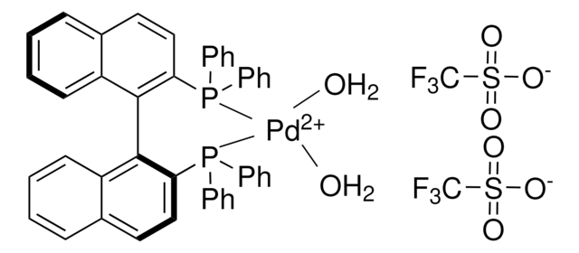 [(S)-(&#8722;)-2,2&#8242;-Bis(diphenylphosphino)-1,1&#8242;-binaphthyl]-diaquo-palladium(II) bis(triflate)