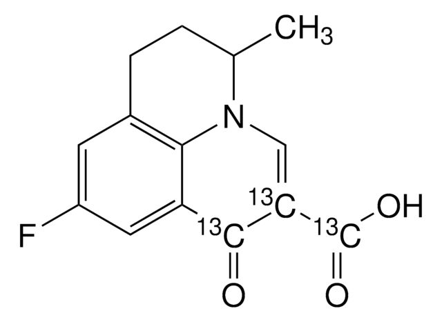 Flumequine-(1,2,carboxy-13C3) VETRANAL&#174;, analytical standard