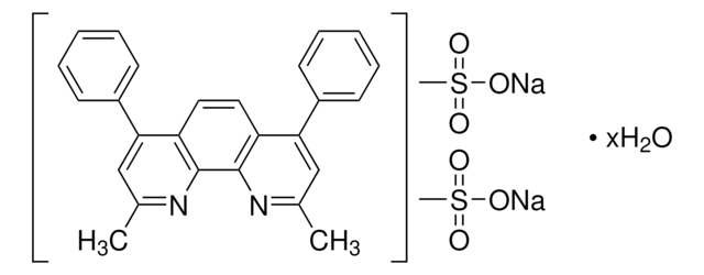 Bathocuproinedisulfonic acid disodium salt for spectrophotometric det. of Cu, Fe