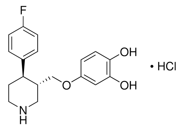 Desmethylene Paroxetine hydrochloride solution 1.0&#160;mg/mL in methanol (as free base), ampule of 1&#160;mL, certified reference material, Cerilliant&#174;