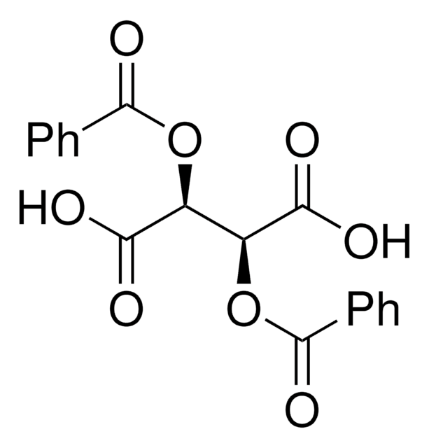 (+)-2,3-Dibenzoyl-D-tartaric acid &#8805;98%, made from synthetic tartaric acid