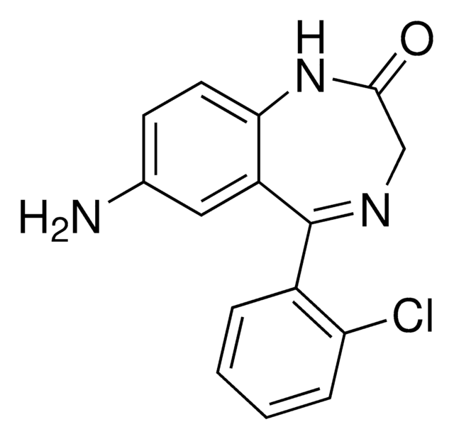 7-氨基氯硝西泮标准液 溶液 100&#160;&#956;g/mL in acetonitrile, ampule of 1&#160;mL, certified reference material, Cerilliant&#174;