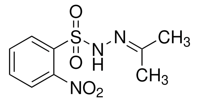 N-Isopropylidene-N&#8242;-2-nitrobenzenesulfonyl hydrazine 97%