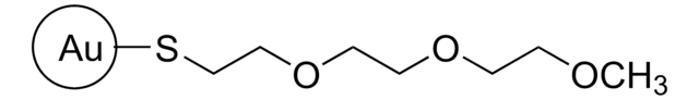 1-Mercapto-(triethylene glycol) methyl ether functionalized gold nanoparticles 2&#160;% (w/v) in absolute ethanol