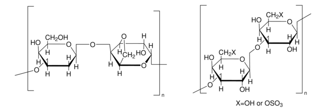 Bacteriological agar for molecular biology