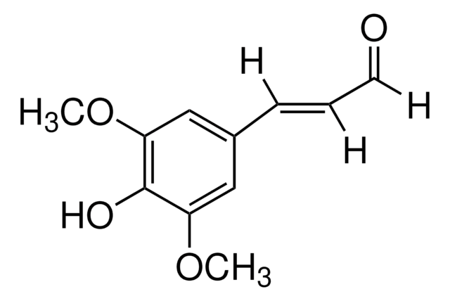 反式-3,5-二甲氧-4-羟基肉桂醛 98%