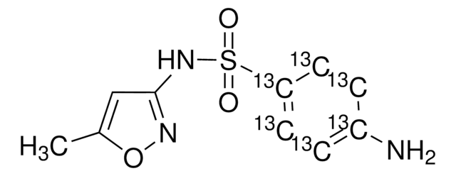 磺胺甲恶唑-（苯基- 13 C 6 ） VETRANAL&#174;, analytical standard