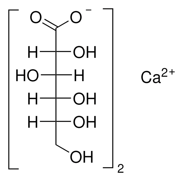 Calcium D-gluconate 98.0-102.0%, meets USP testing specifications (Not intended for use in preparing injectable dosage forms.)