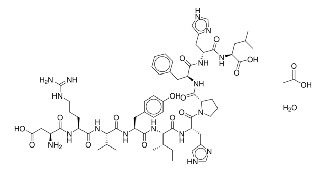 人血管紧张素 I 乙酸盐 水合物 &#8805;90% (HPLC), powder, suitable for mammalian cell culture