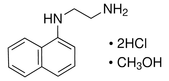 N-(1-萘基)乙二胺 二盐酸盐 单甲醇盐 for spectrophotometric det. of nitrate and nitrite, &#8805;99.0%