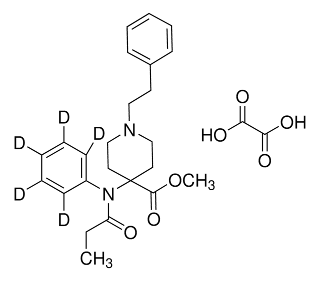 Carfentanil-D5 Oxalate solution 100&#160;&#956;g/mL in methanol (as free base), certified reference material, ampule of 0.5&#160;mL, Cerilliant&#174;