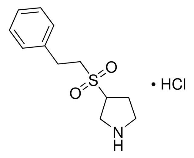 3-[(2-Phenylethyl)sulfonyl]pyrrolidine hydrochloride AldrichCPR