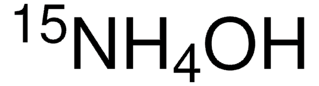 氢氧化铵-15N 溶液 ~14&#160;N in H2O, 98 atom % 15N