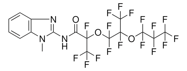 2,3,3,3-TETRAFLUORO-2-[1,1,2,3,3,3-HEXAFLUORO-2-(1,1,2,2,3,3,3-HEPTAFLUOROPROPOXY)PROPOXY]-N-(1-METHYL-1H-BENZIMIDAZOL-2-YL)PROPANAMIDE AldrichCPR