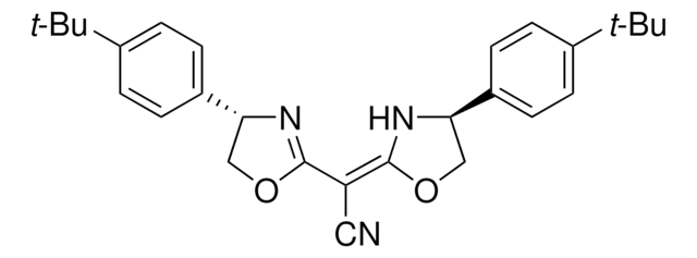 (4S)-(+)-4-[4-(叔丁基)苯基]-&#945;-[(4S)-4-[4-(叔丁基)苯基]-2-噁唑烷亚基]-2-噁唑啉乙腈 97%