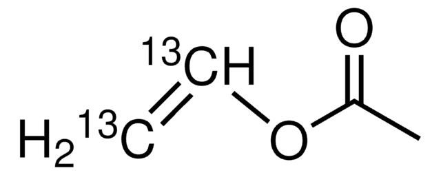 乙烯基-13C2醋酸酯 &#8805;99 atom % 13C, &#8805;99% (CP), contains ~0.1% hydroquinone as stabilizer