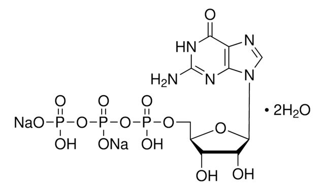 5&#8242;-三磷酸鸟苷 钠盐 水合物 &#8805;90% (HPLC)