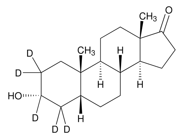 本胆烷醇酮-2,2,3,4,4-d5 溶液 100&#160;&#956;g/mL in methanol, &#8805;98 atom % D, &#8805;98% (CP)