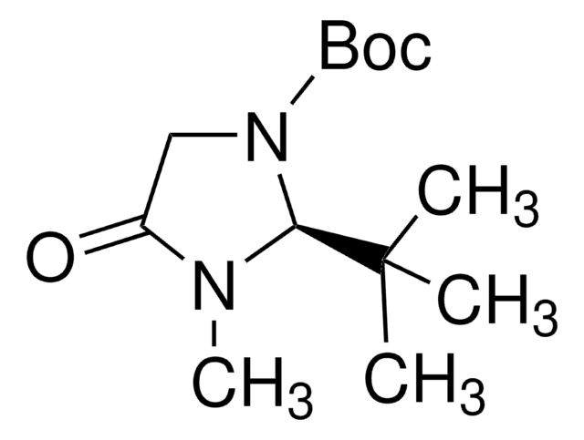 (S)-(&#8722;)-1-Boc-2-tert-butyl-3-methyl-4-imidazolidinone 99%