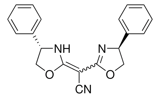 (4S)-(+)-苯基-&#945;-[(4S)-苯基噁唑烷-2-亚基]-2-噁唑啉-2-乙腈 97%