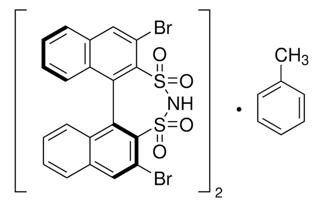 (S)-3,3&#8242;-Dibromo-1,1&#8242;-binaphthyl-2,2&#8242;-disulfonimide toluene complex 97%