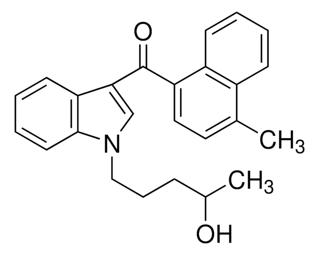 JWH-122 4-Hydroxypentyl metabolite solution 100&#160;&#956;g/mL in methanol, ampule of 1&#160;mL, certified reference material, Cerilliant&#174;