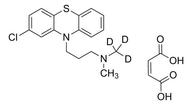 氯丙嗪-D3 溶液 100&#160;&#956;g/mL in methanol (as free base), ampule of 1&#160;mL, certified reference material, Cerilliant&#174;