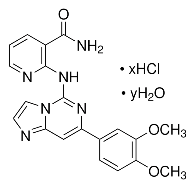 BAY 61-3606 盐酸盐 水合物 &#8805;98% (HPLC), powder