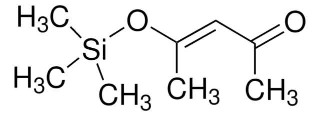 4-(三甲基硅氧基)-3-戊烯-2-酮 for GC derivatization, &#8805;97.0% (GC)