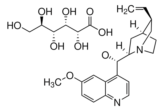 Quinidine gluconate salt analytical standard