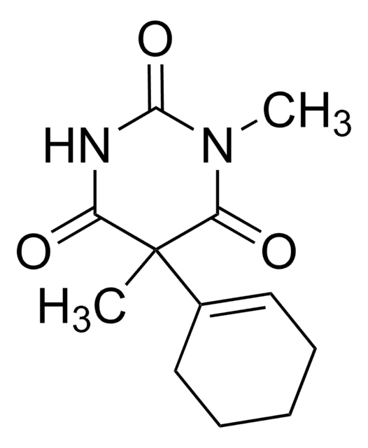 Hexobarbital solution 1.0&#160;mg/mL in methanol, ampule of 1&#160;mL, certified reference material, Cerilliant&#174;