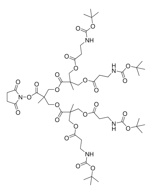 Polyester bis-MPA dendron, 4 NHBoc 1 NHS (core), generation 2