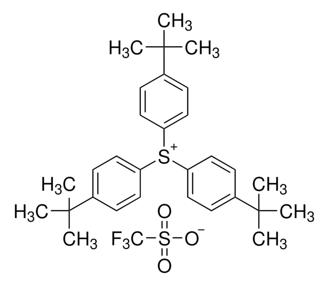 三(4-叔丁基苯基)锍三氟甲磺酸盐 electronic grade, &#8805;99% trace metals basis