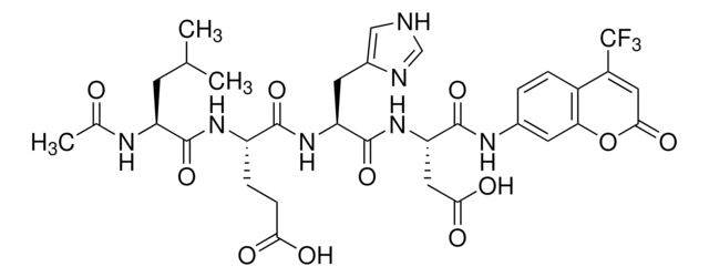 N-Acetyl-Leu-Glu-His-Asp-7-amido-4-trifluoromethylcoumarin &#8805;95% (HPLC), powder